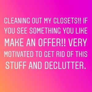 Summer cleaning! Shoes, bags, clothes, jewelry!